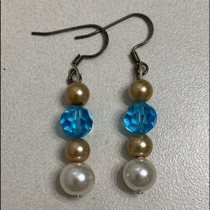 Pearl and Bead Earrings